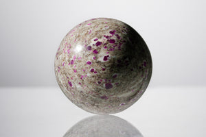 Ruby Granite Sphere